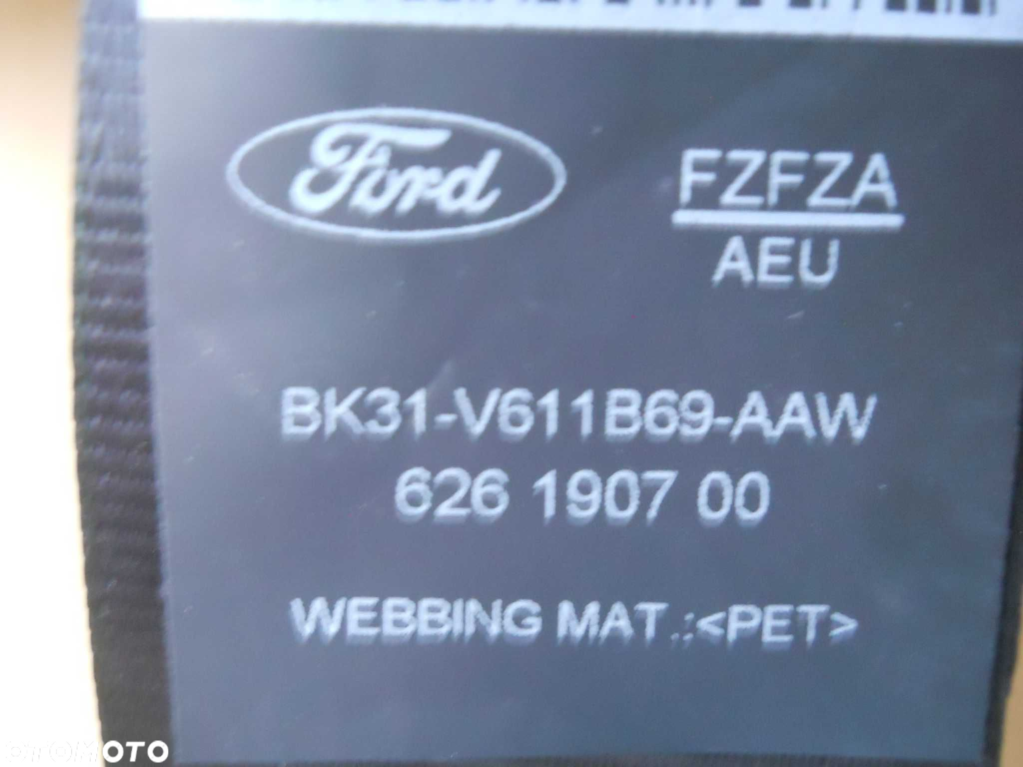 Fotel trzyosobowy 140cm kanapa skóra Ford Transit MK8 NOWA 2022r F.V - 7