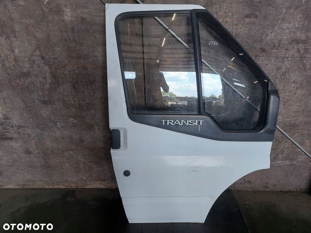 DRZWI KOMPLETNE PRAWY PRZÓD FORD TRANSIT V DOKA  BIAŁE - 1