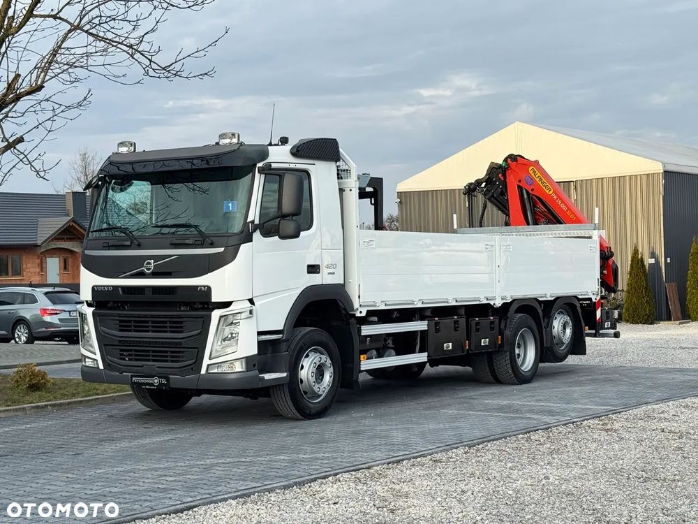 Volvo FM 420 / 6X2 / HDS PALFINGER PK 19.001 SLD / SKŁADANY W Z / CAŁY NA PODUCHACH / Z NIEMIEC - 1