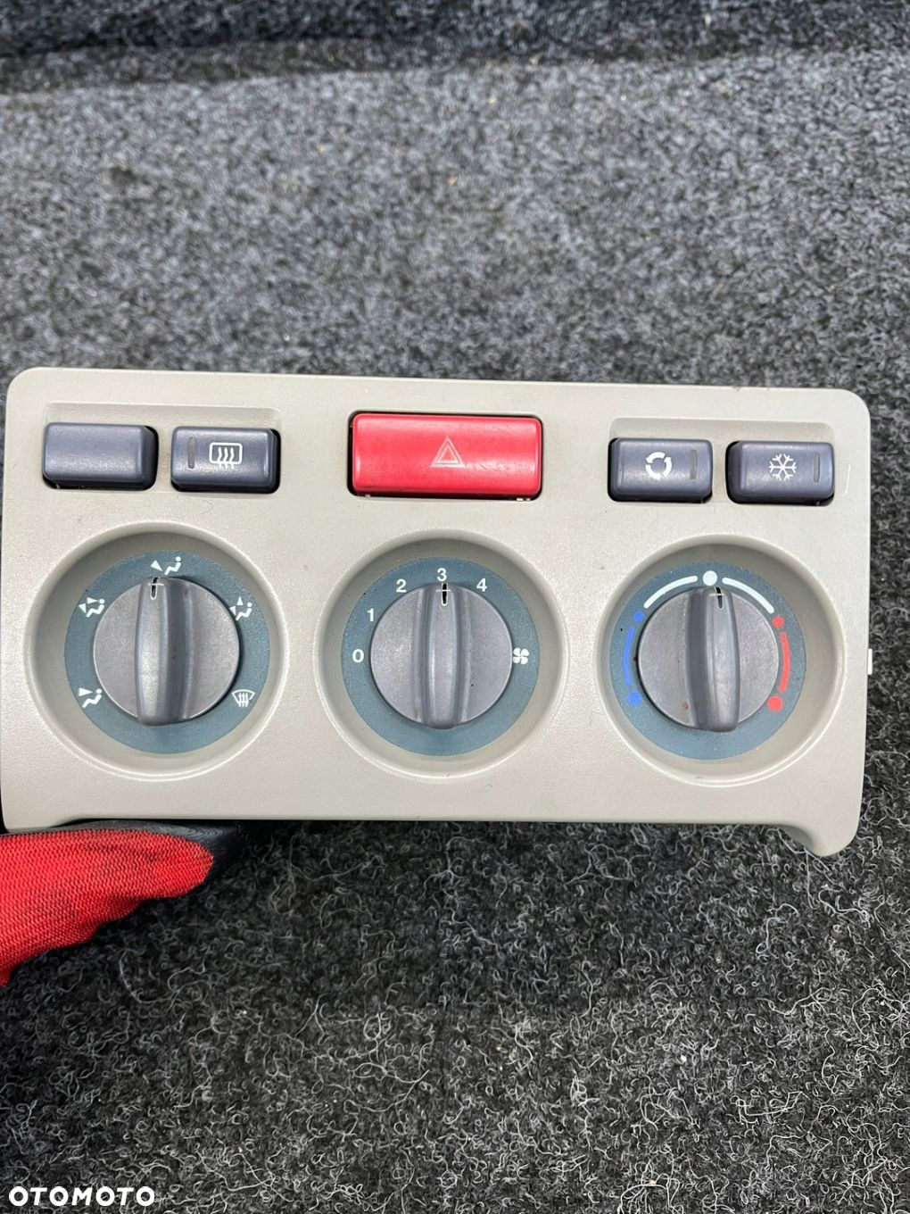 Land rover freelander I panel nawiewu klimatyzacji - 3