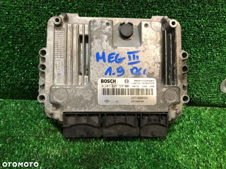 RENAULT MEGANE III 2008-2015 STEROWNIK KOMPUTER SILNIKA 237100055R
