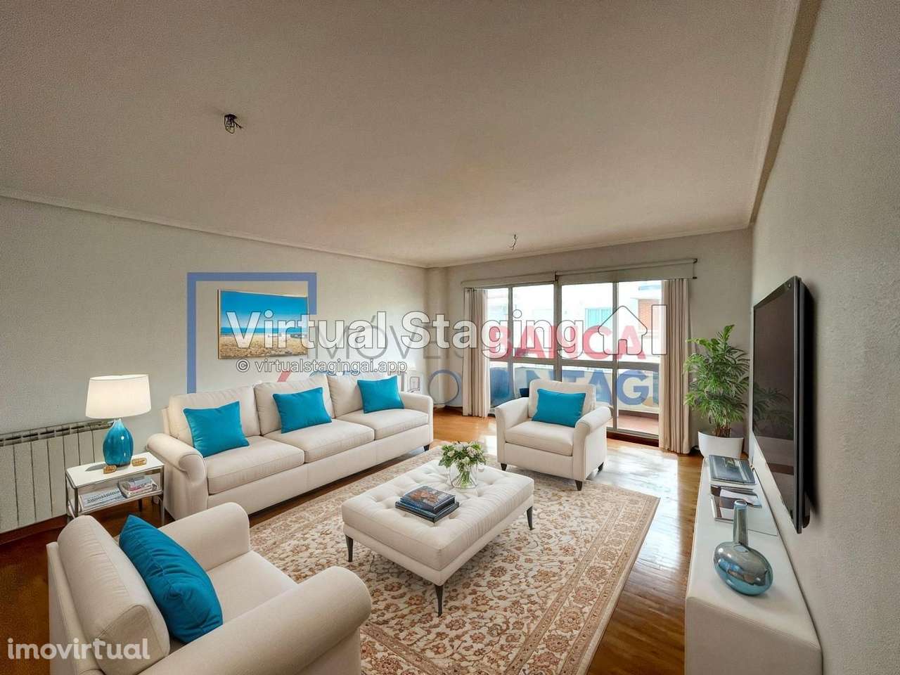 Apartamento T3, com  105 m2, situado em Alhos Vedros, Concelho da M... - Grande imagem: 2/17