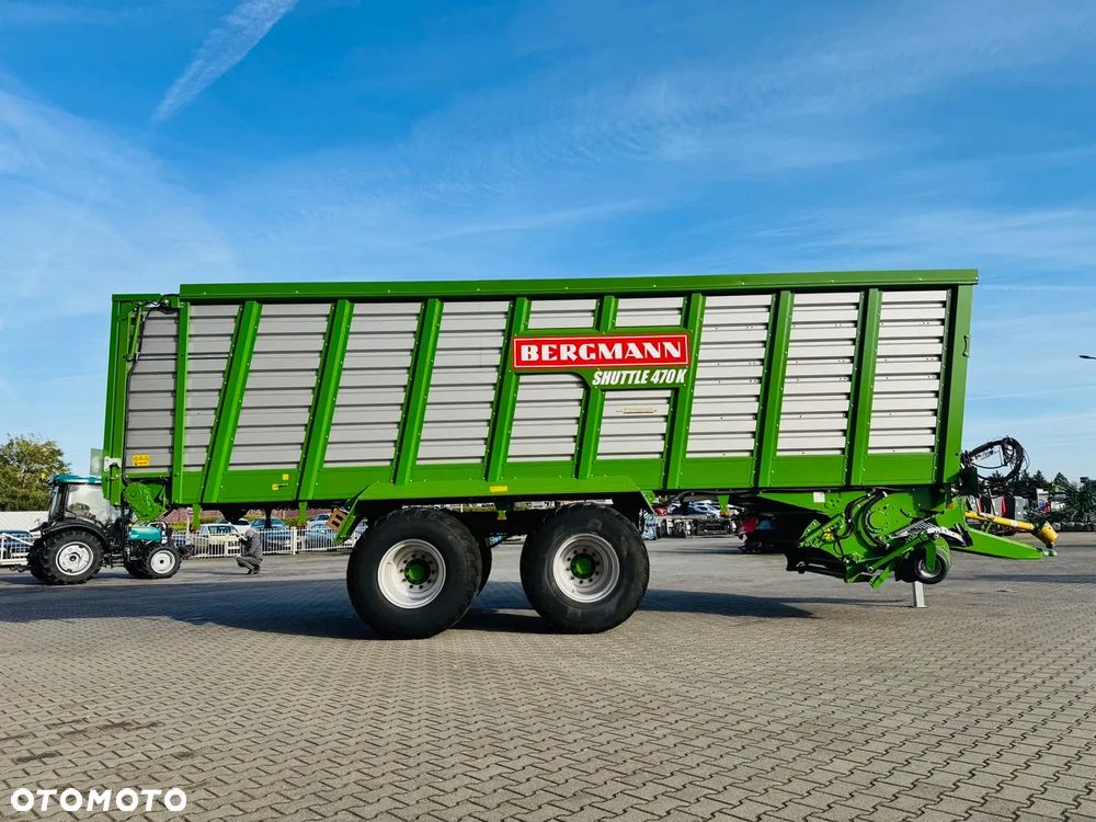 Bergmann Przyczepa samozbierająca Shuttle 470 K duża pojemność - 17