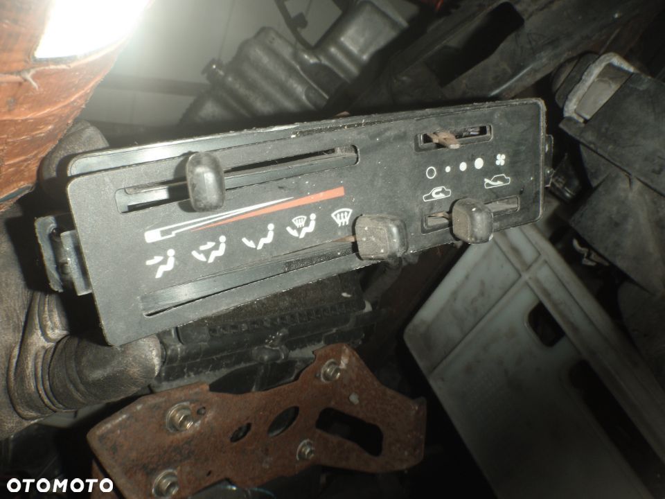 przełącznik panel ciepło zimno suwak  piaggio porter - 1