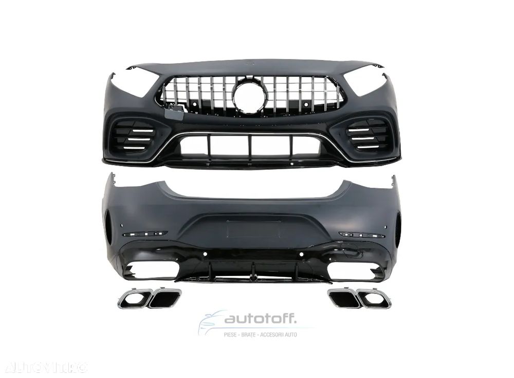 Pachet exterior compatibil cu Mercedes CLS C257 (2018+) 63 AMG Design - 1