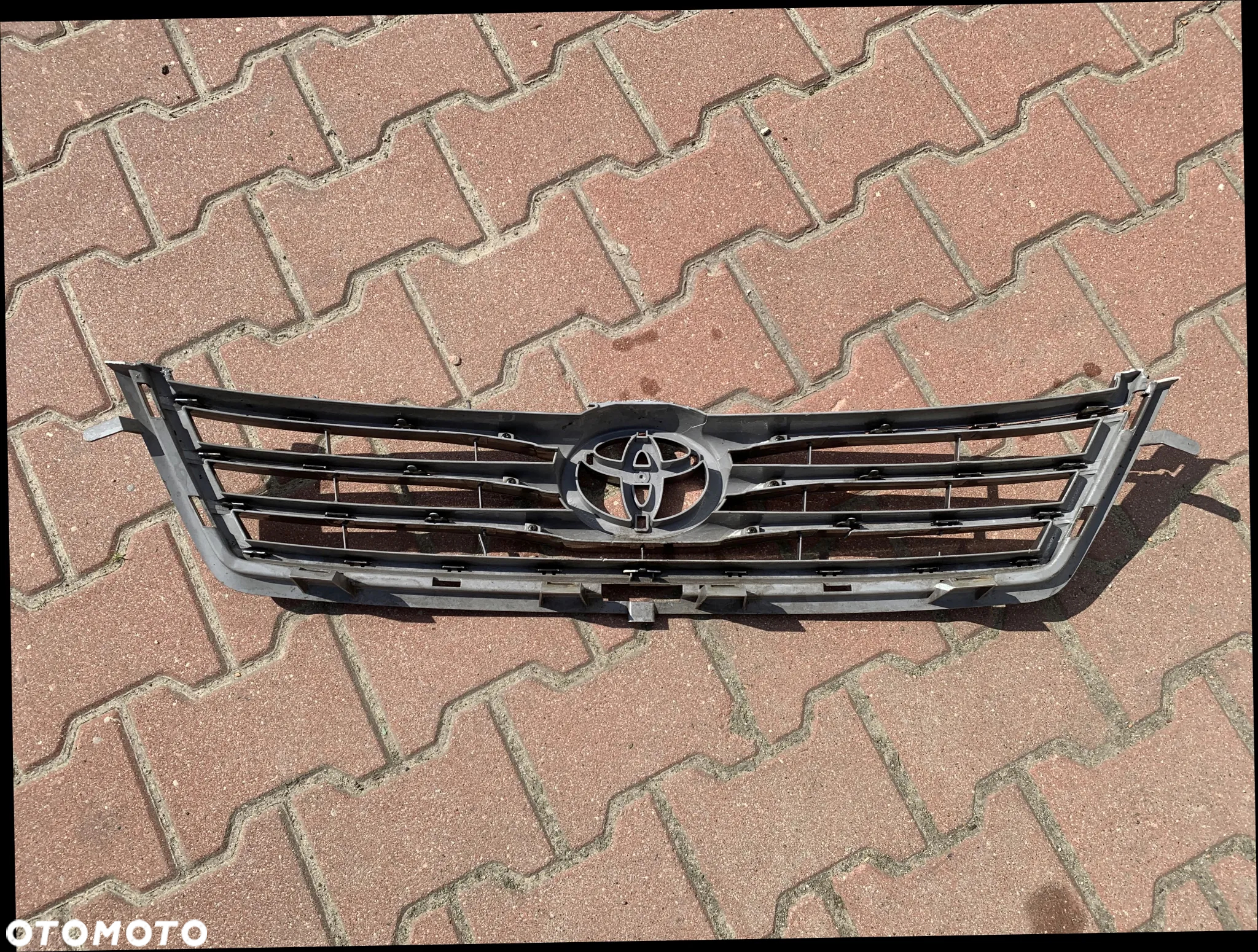 TOYOTA RAV4 III LIFT 2009-2012 KRATKA Atrapa grill chrom W zderzak PRZÓD PRZEDNI - 4