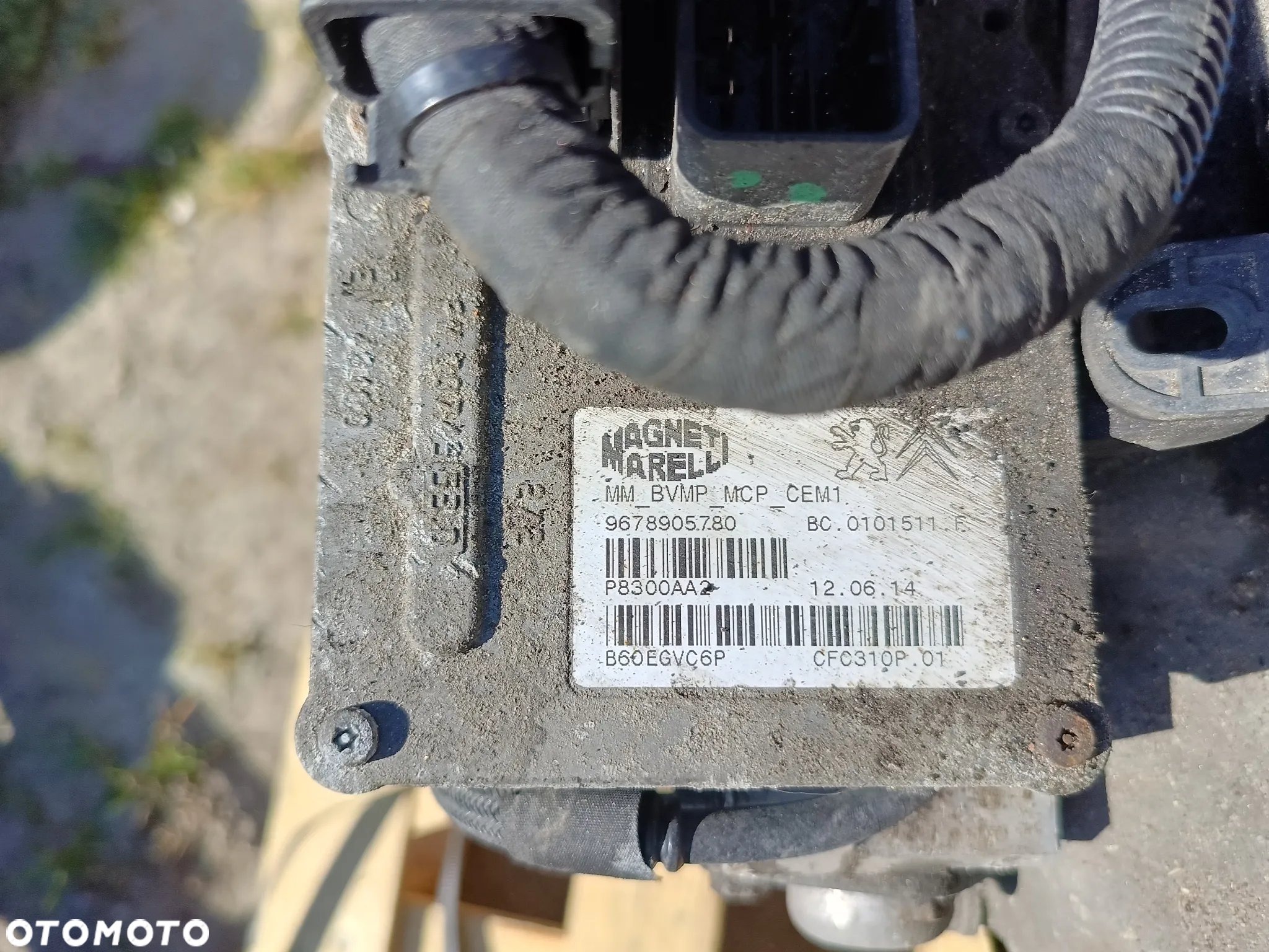 Skrzynia biegów Peugeot 5008 2008  1.6 e-HDI + STEROWNIK 9678905780, P8300AA2 - 2