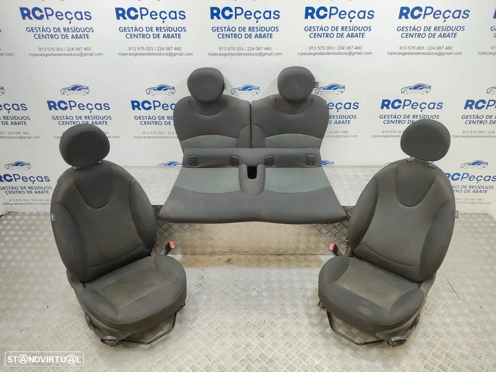 Conjunto Bancos Tecido Mini Cooper R56 R55 Clubman R57 Cabrio LCI - 7