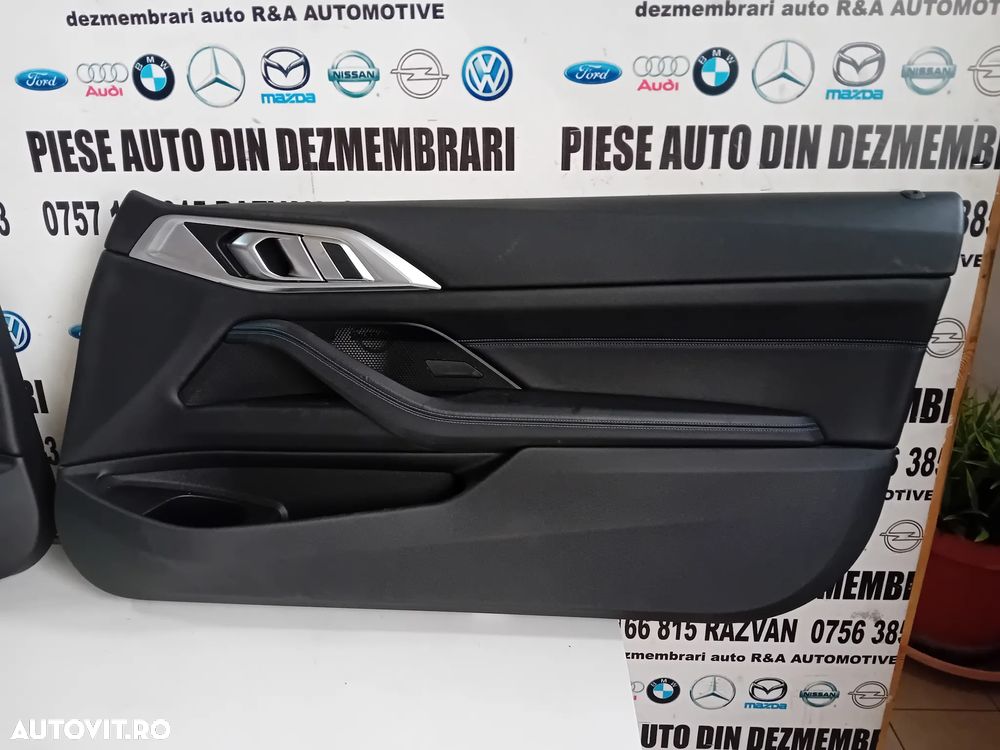 Interior Complet BMW Seria 4 G22 G23 – Scaune Piele + Alcantara – Original – Arad - 7