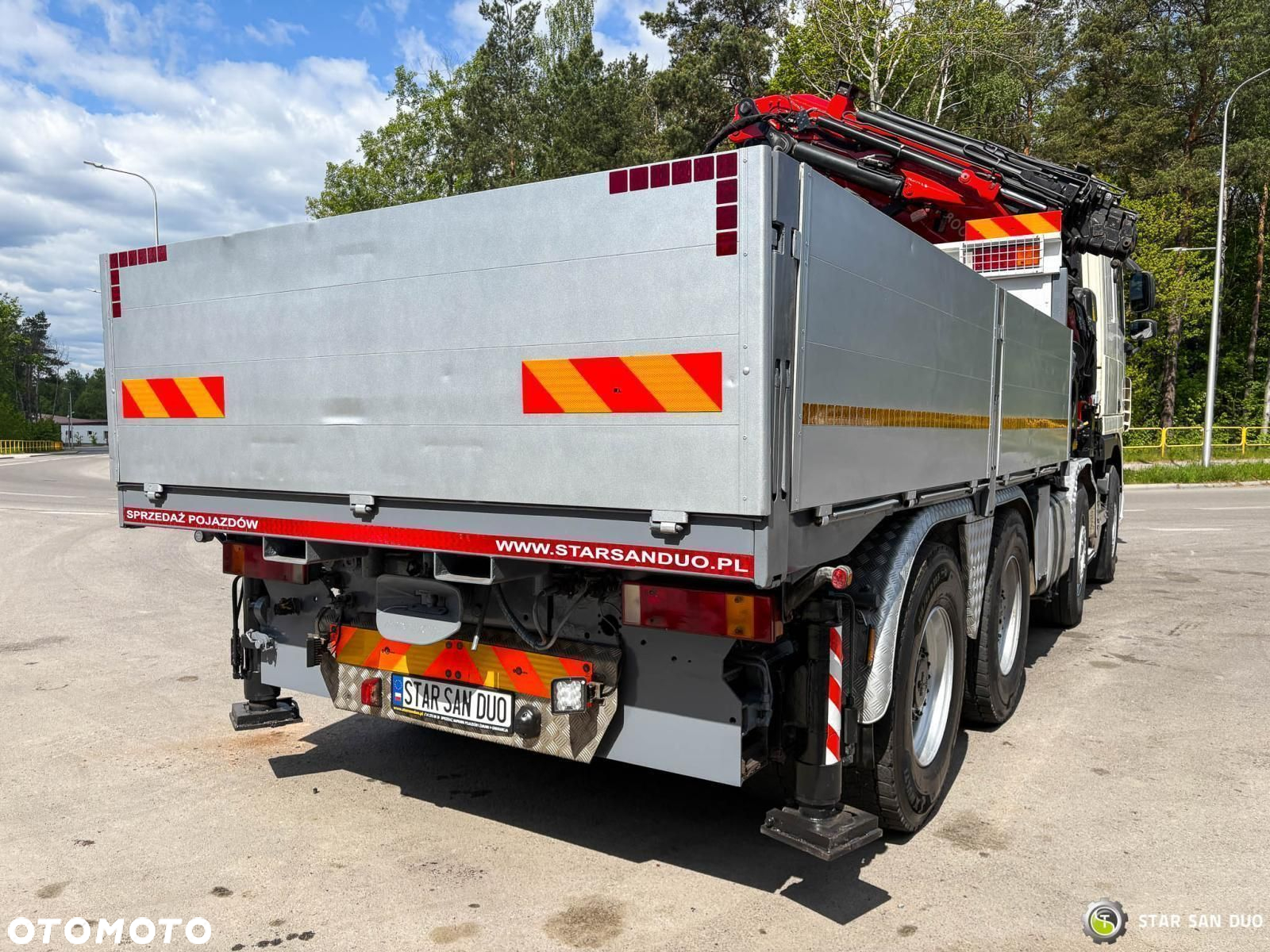 DAF XF 105.510 8x4 FASSI F800 XP Żuraw Siodło Wciągarka - 15