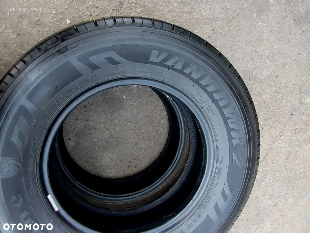 215/70R15C 15 C Opony Letnie Lato FIRESTONE VANHAWK 2 8,5mm jak 225/70 LEGNICA ALU-RAD - 18