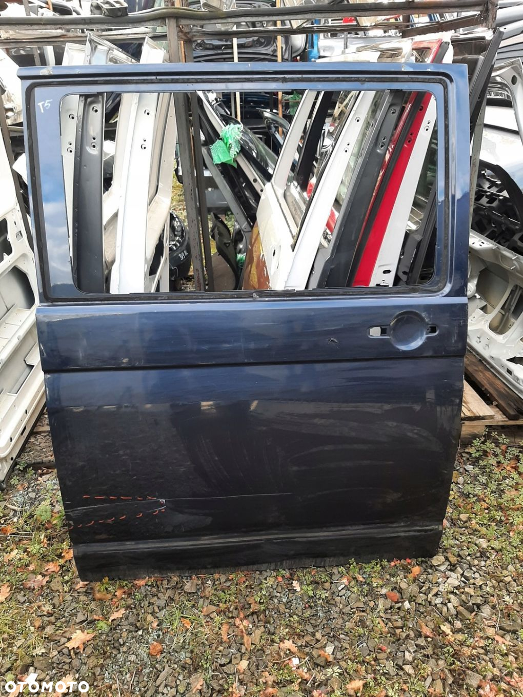 VW T5 T6 CARAVELLE MULTIVAN DRZWI PRAWE PRZESUWNE - 3