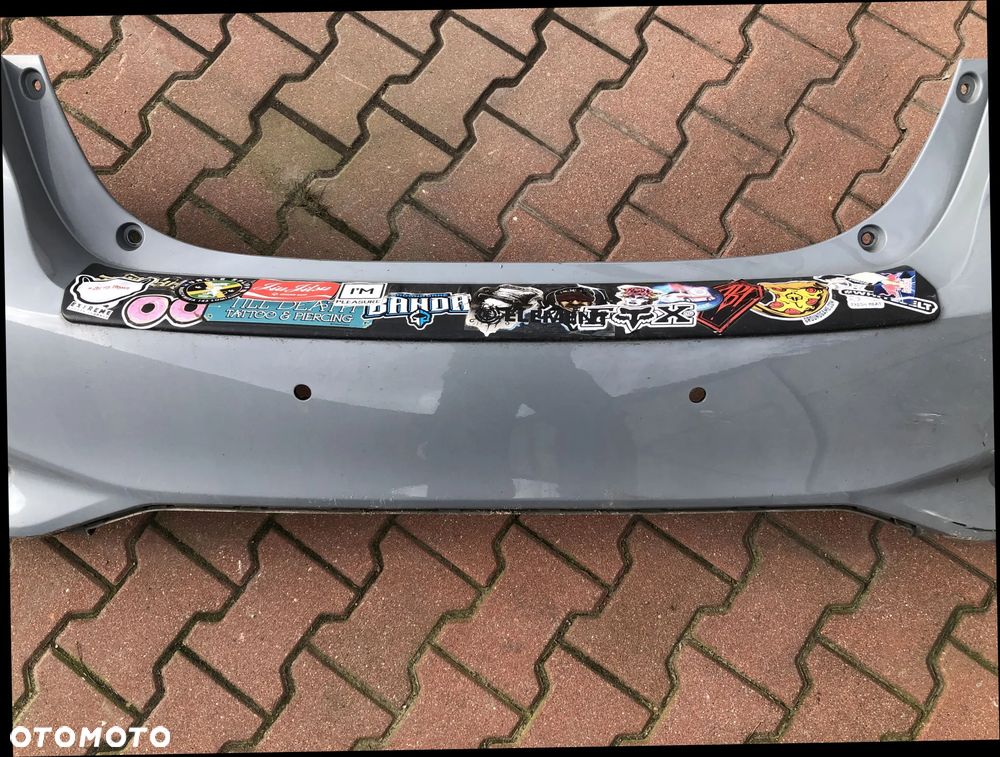 TOYOTA YARIS III LIFT 2017-2020 zderzak tylny tył NAKŁADKA GÓRNA GUMA POD KLAPĘ - 3