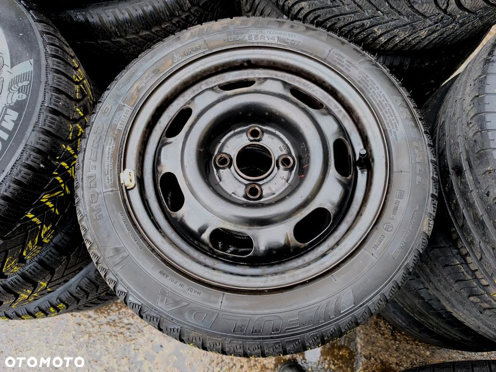 4x100 Felgi Stalowe Stal 14 Koła Zimowe Zima VW UP! UP LUPO CADDY GOLF I II III 2 3 JETTA PASSAT SEAT AROSA MII INCA IBIZA CORDOBA TOLEDO SKODA CITIGO FAVORIT FELICIA Legnica ALU-RAD 185/55 6mm - 3