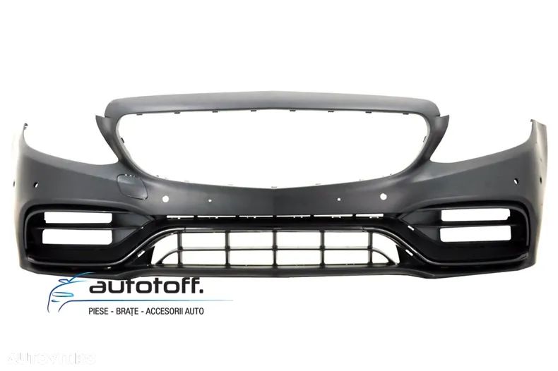 Bara fata si difuzor bara spate Mercedes C205 A205 C-Class (14-18) C63 Design - 2