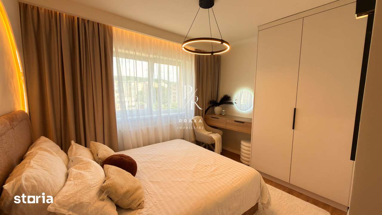 Apartament 2 camere, 44 mp, balcon, mobilat complet, zona strada Prima — fotografia 1
