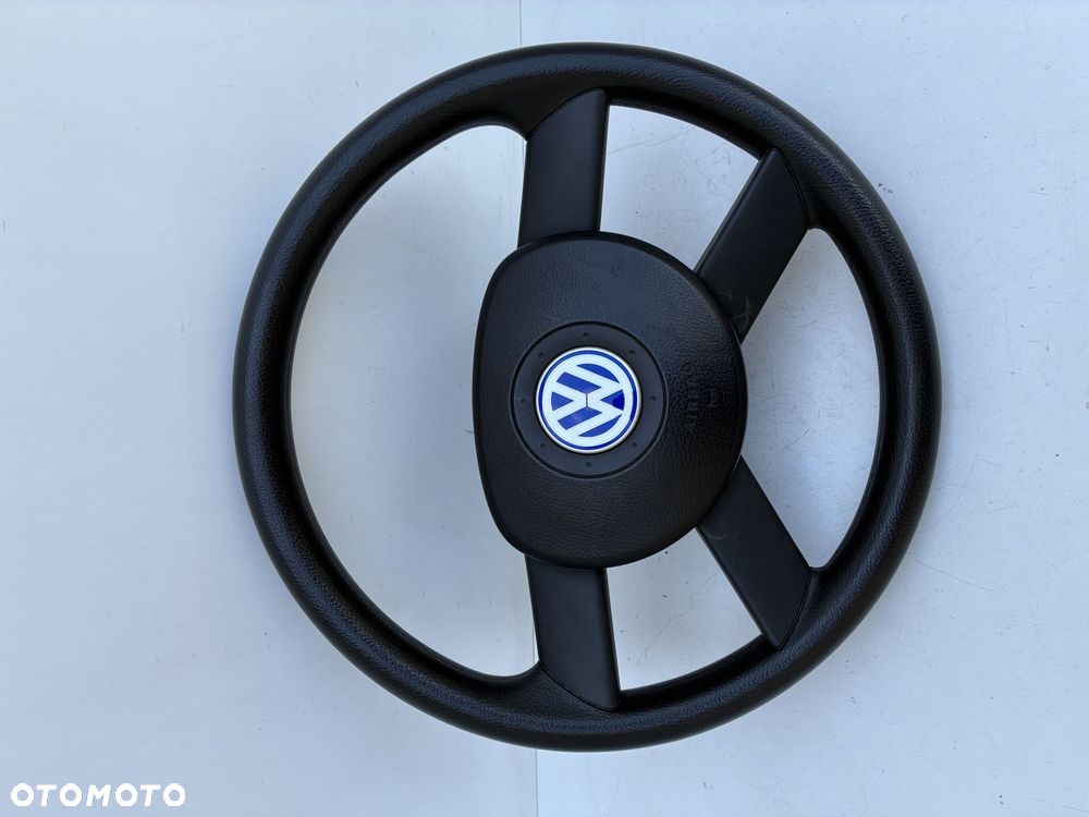 VW POLO 9N KIEROWNICA AIRBAG PODUSZKA KIEROWCY KOMPLET - 1