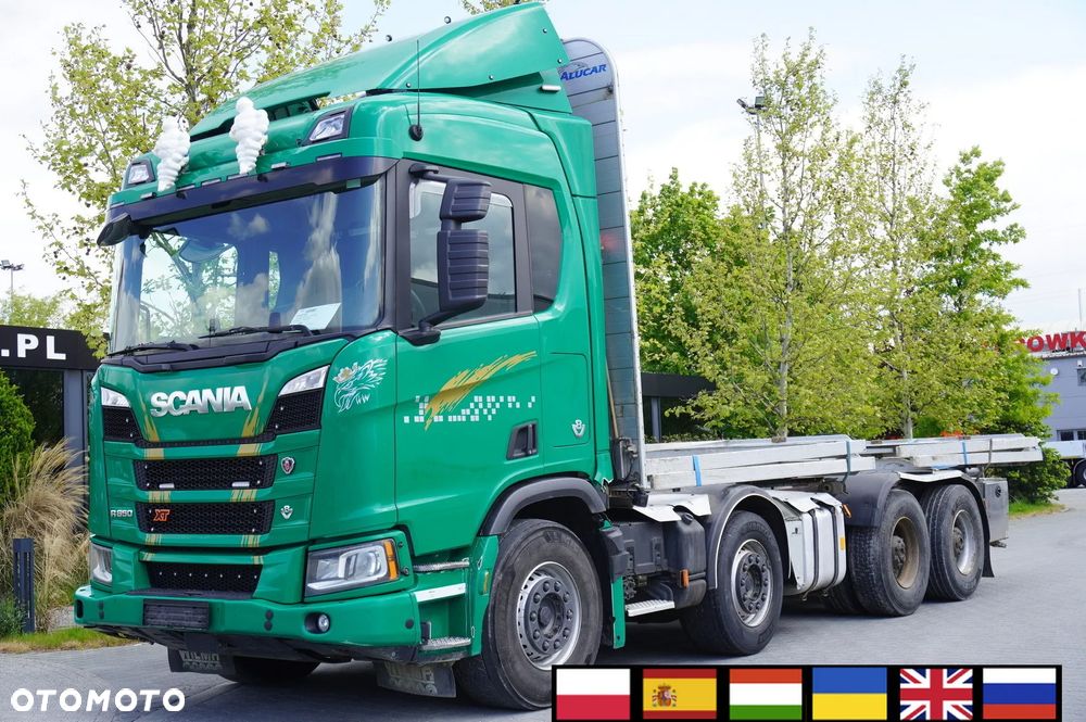 Scania R650 8x4 V8 / Rama 820 cm / 2021 / DMC 76000 kg - 1