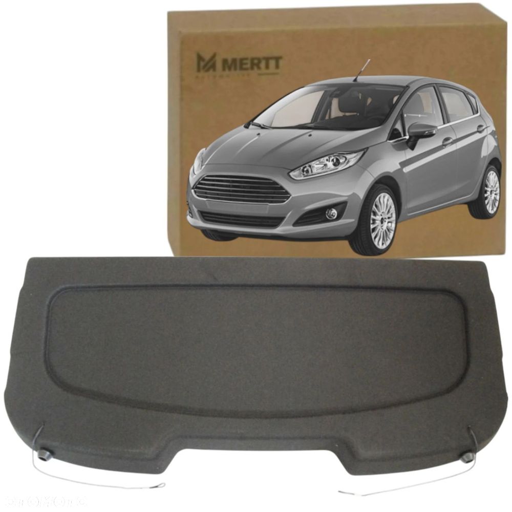 Ford FIESTA MK7 2008-2017 PÓŁKA BAGAŻNIKA osłona czarna nowa - 1