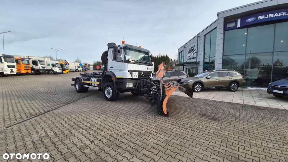 Mercedes-Benz Axor 18.33 4X4 / HAKOWIEC / PŁUG ŚNIEŻNY / SCHMIDT / BLOKADY MOSTÓW / ODRESTAUROWANY / SERWISOWANY / 1 WŁ. / UDT I TRANSPORT MOŻLIWY - 37