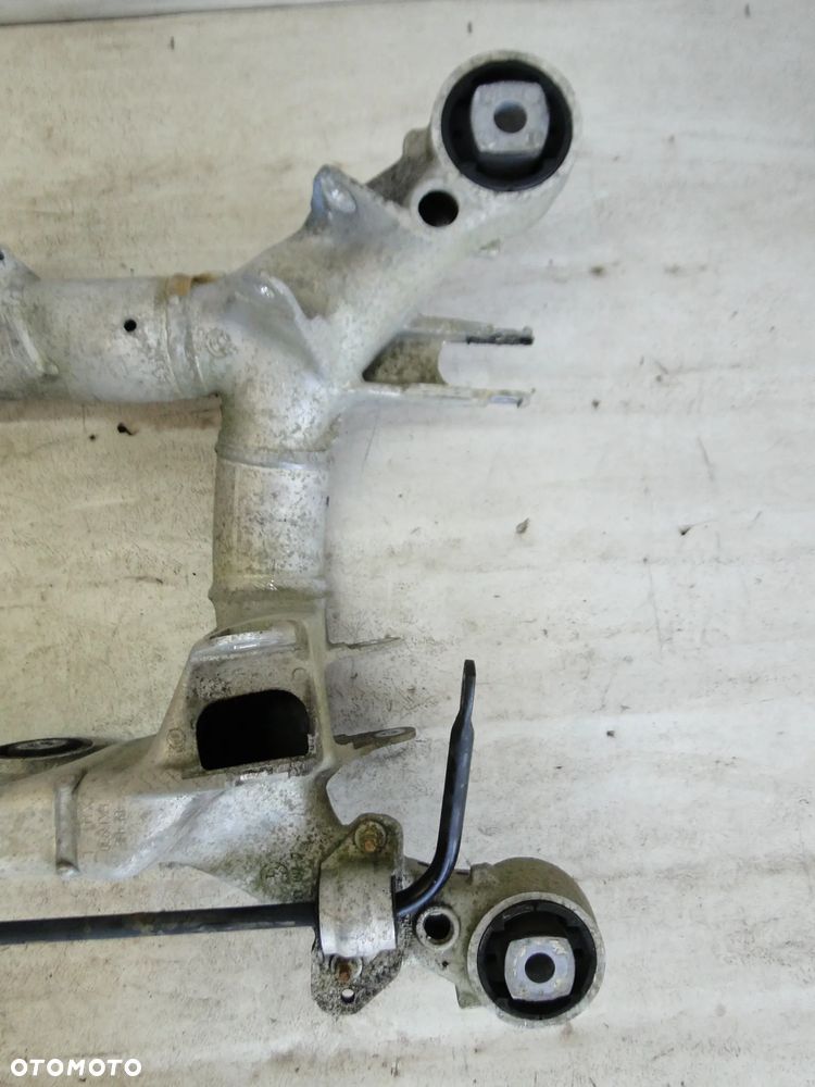 BMW 5 E60 E61 SANKI ŁAWA KOŁYSKA WÓZEK BELKA ZAWIESZENIA TYŁ TYLNA - 4