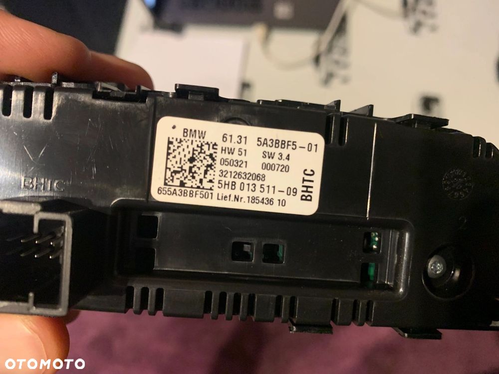 PANEL KLIMATYZACJI TYŁ 5A3BBF5 BMW G20 G21 G28 G80 G26 G82 G83 G42 - 3