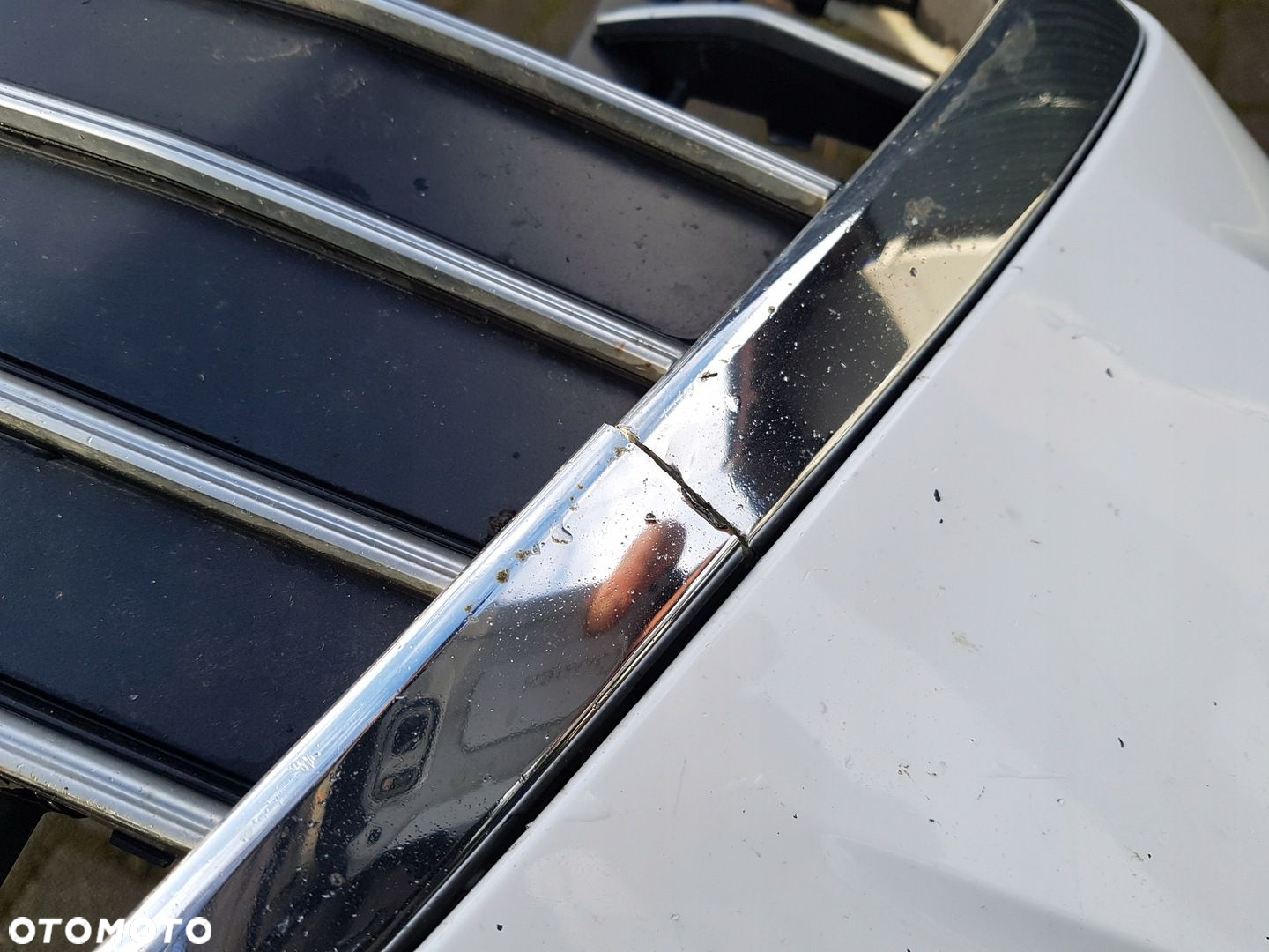 AUDI A6 C7 zderzak przód grill 4K0807437A - 5