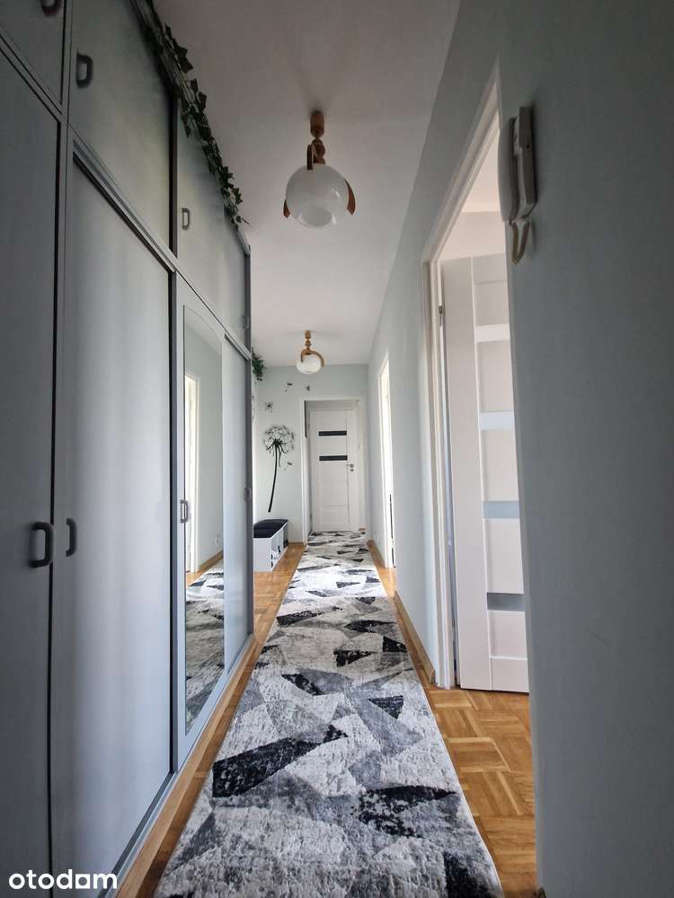 Jasne 3 pokoje + garderoba + duży balkon