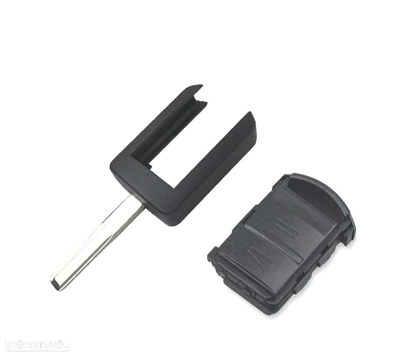 CHAVE COMPLETA HU43 OPEL AGILA MERIVA ASTRA CORSA C COMBO TIGRA VECTRA - 2