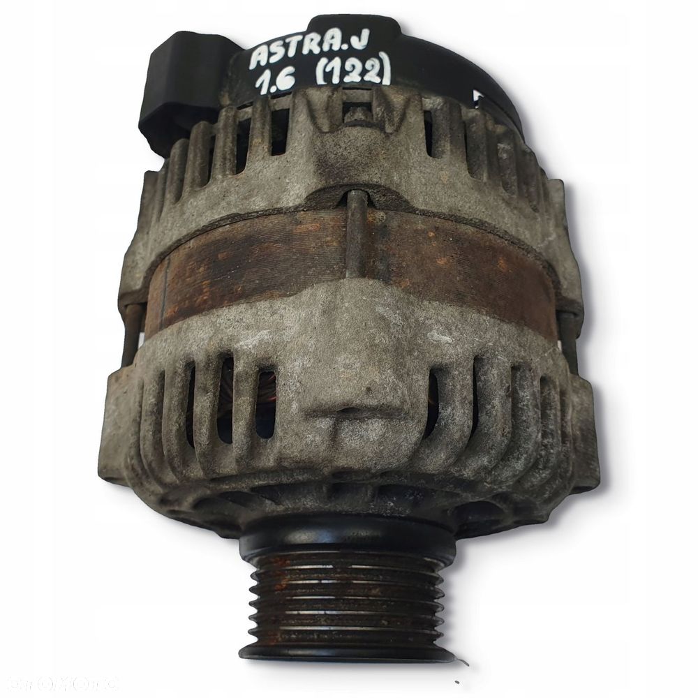 ALTERNATOR Opel Astra J Zafira B 1.6 16V 13502595 BG 100A - 5