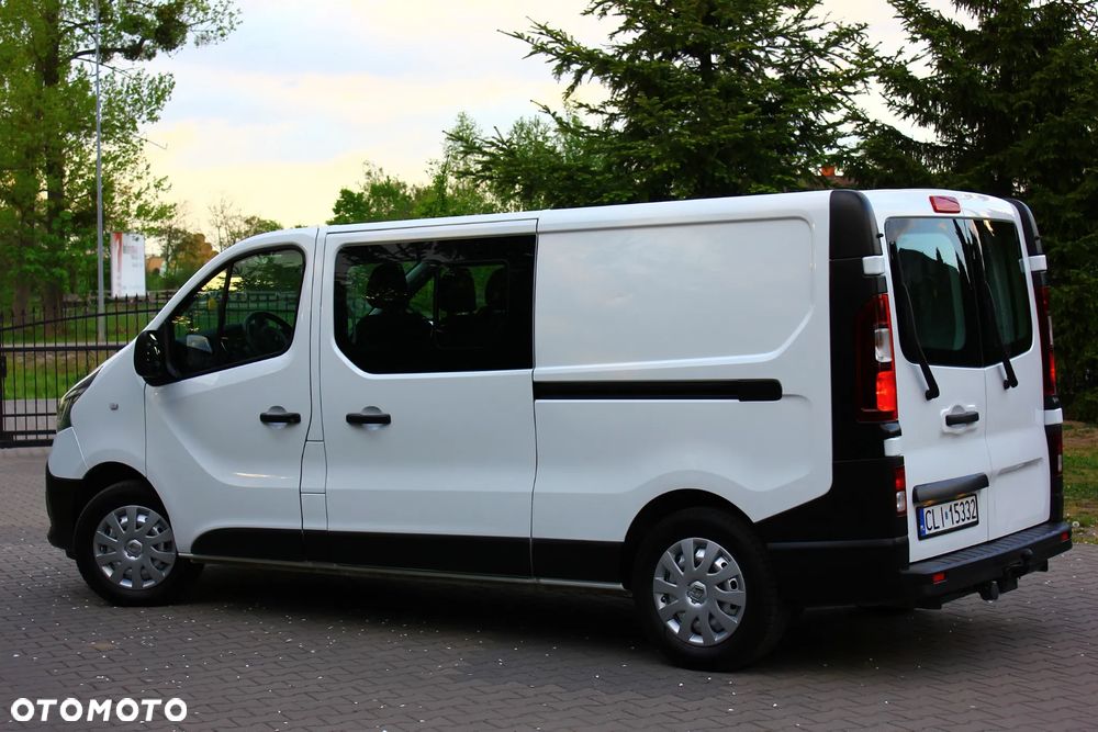Renault TRAFIC 2.0 DCI 140KM 6 OSÓB BRYGADÓWKA LONG L2H1 FV23% - 7
