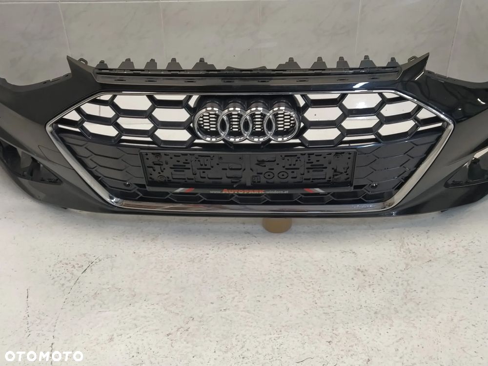 AUDI A4 B9 LIFT S-LINE 2019- ZDERZAK PRZÓD PRZEDNI GRILL ATRAPA CHŁODNICY PDC SPRYSKIWACZE ORYGINAŁ - 5
