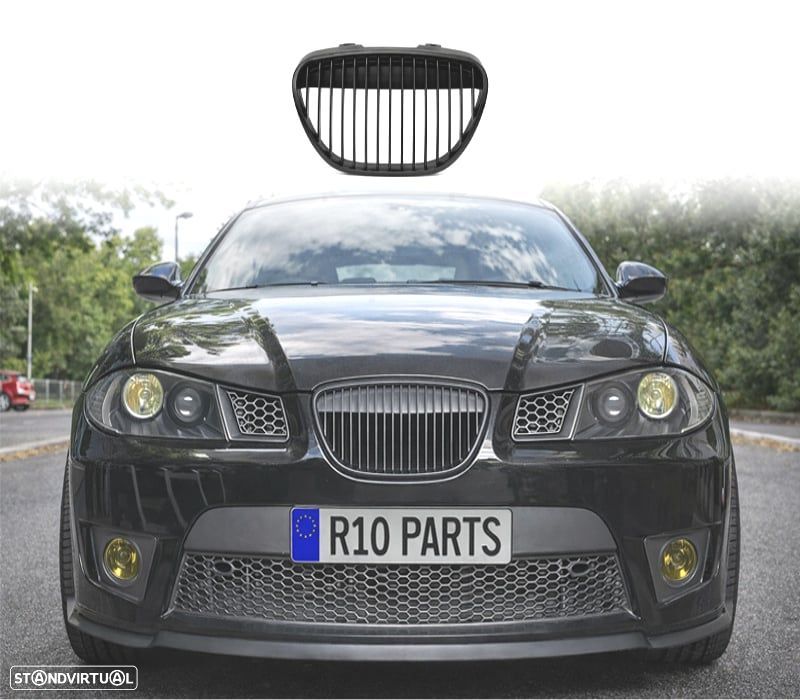 GRELHA FRONTAL SEAT IBIZA CORDOBA 6L 02-08 PRETO - 1