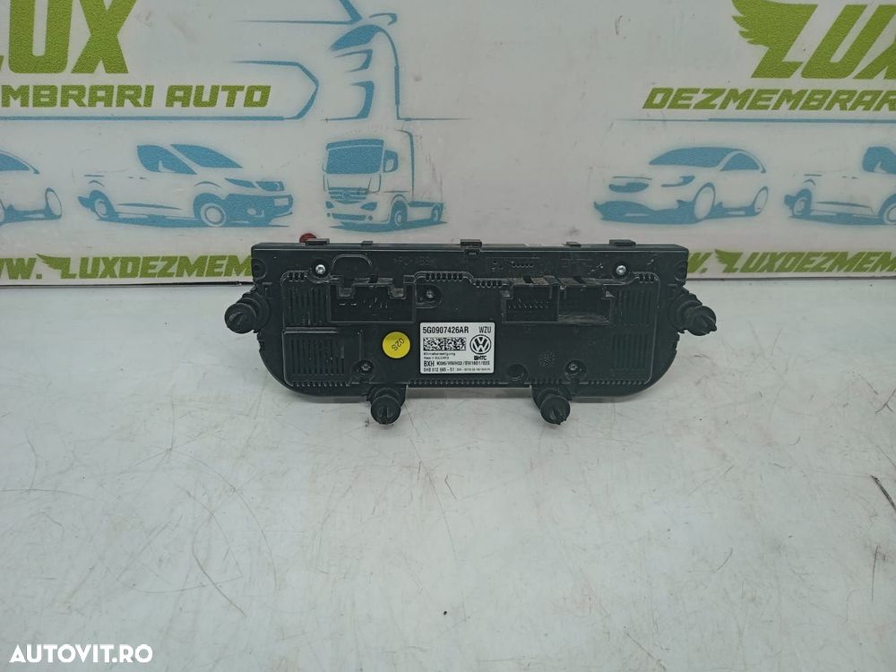 Panou comanda clima 5g0907426ar Volkswagen VW Golf 7  [din 2012 pana  2017] - 2