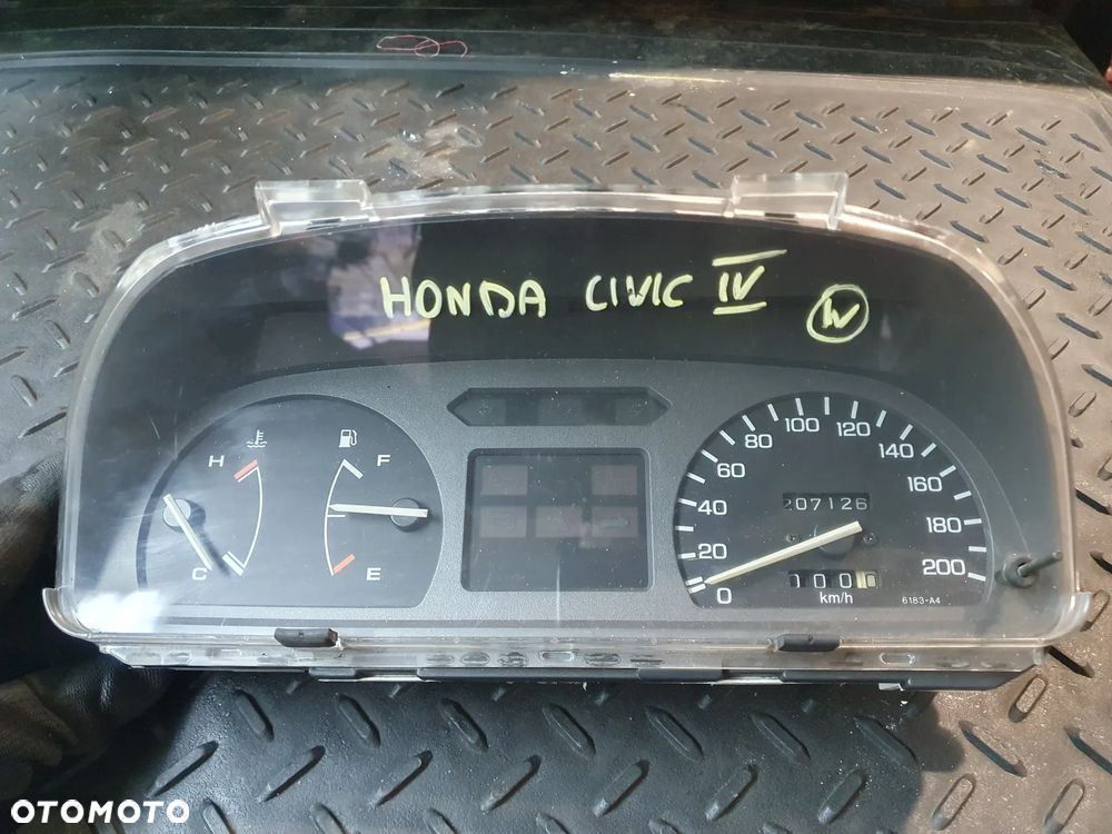Licznik, zegary Honda Civic IV 4 - HR-114-521  78100SH3S000 - Europa - - 2