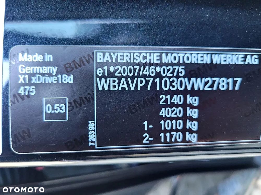 BMW X1 xDrive18d xLine - 18