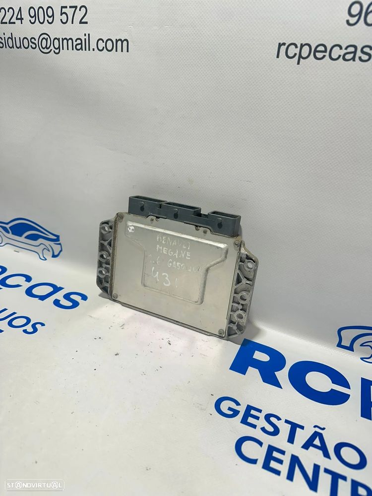 .Centralina Motor Original Siemens Renault 1.6i 16v K4M 8200387138 215842882A 2002 - 2009 - 6