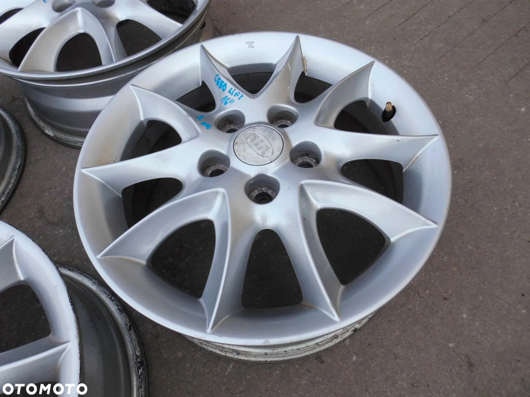FELGI ALUMINIOWE KIA VENGA CEED I LIFT II HYUNDAI I30 I II ORYGINAŁ - 7