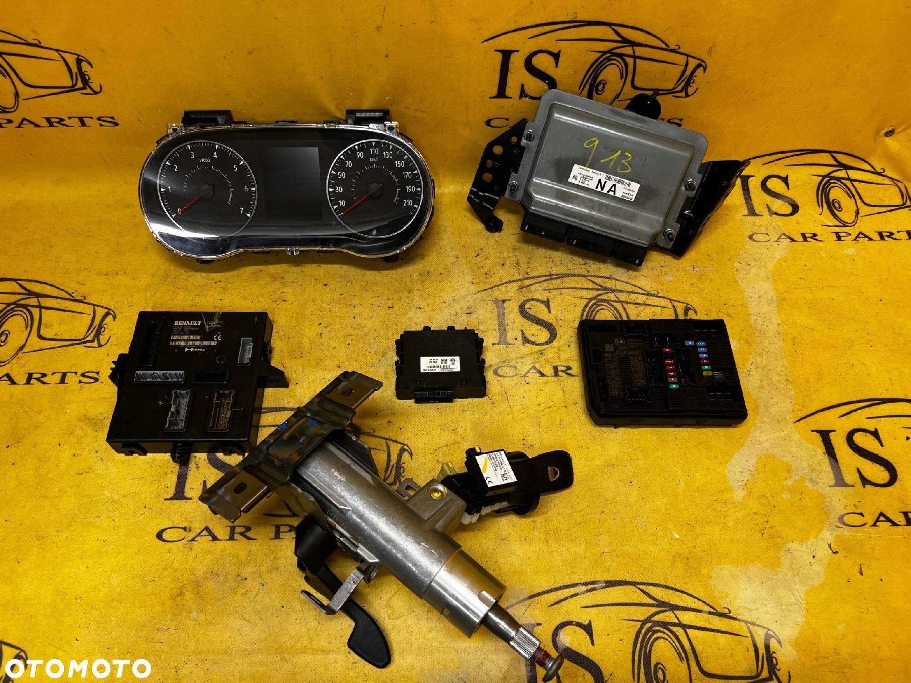 ZESTAW STARTOWY ECU BSI BCM STACYJKA DACIA SANDERO III 2023R 1.0 SCE - 1