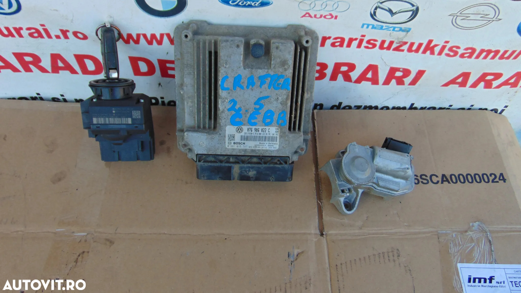 Kit pornire VW Crafter 2.5 ecu cip imobilizator dezmembrez - 10