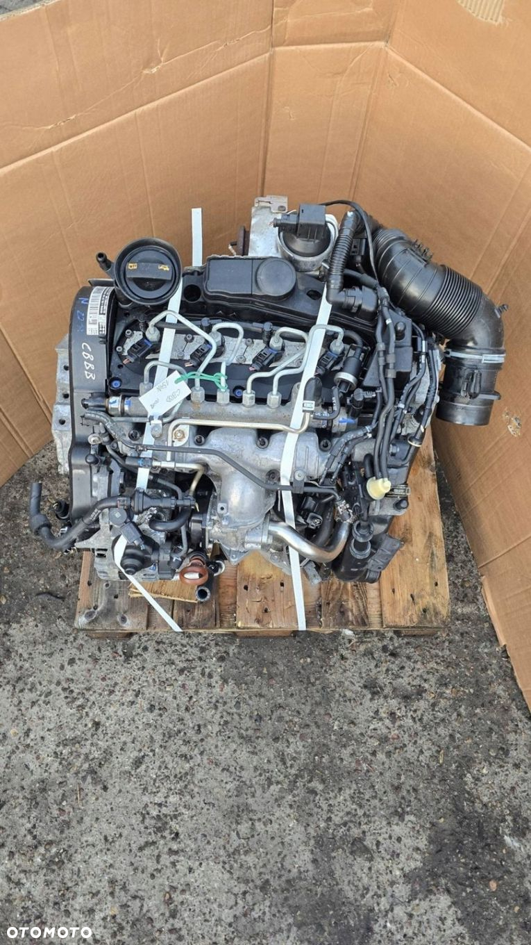 SILNIK KOMPLETNY VW SKODA 2.0 TDI CBBB NR 154N ALUMINIOWY KOLEKTOR - 3