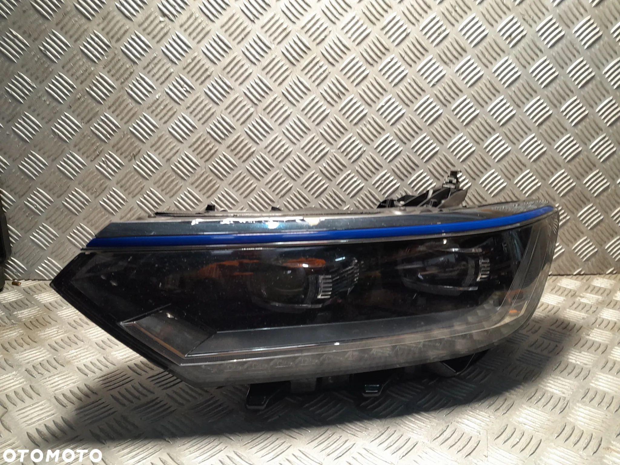VW PASSAT B8 LAMPA REFLEKTOR LEWA PRZEDNIA LEWY PRZÓD FULL LED UK - 1