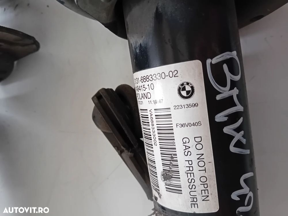 Ansamblu Telescop Arc Stanga Dreapta Fata Bmw F30 F31 F32 F33 F36 Cod 6883330 Stare Foarte Buna - 8