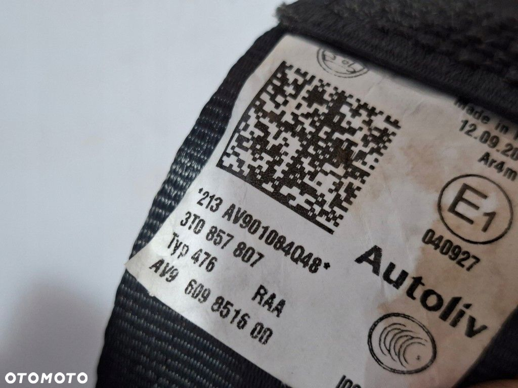 SKODA SUPERB II PODŁOKIETNIK OPARCIE KANAPY SCHOWEK NA NARTY PODŁOKIETNIK - 7