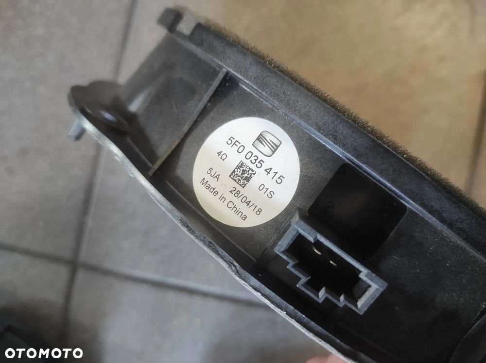 SEAT LEON 3 GŁOŚNIK PRZÓD PRZEDNI LEWY PRAWY 5F0035415 SPRAWNY GWARANCJA WYSYŁKA !!!! - 3