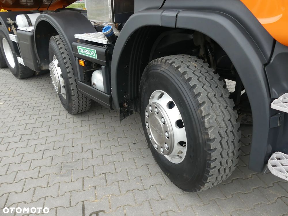 Scania P410 8x4 / WYWROTKA / ALUFELGI / MANUAL / EURO 6 / - 5