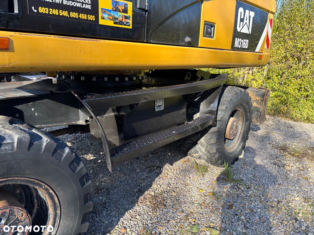 Caterpillar Koparka kołowa CAT 316D rok 2012 silnik 6 C6.6, 13mtg Zeppelin Germany - 9
