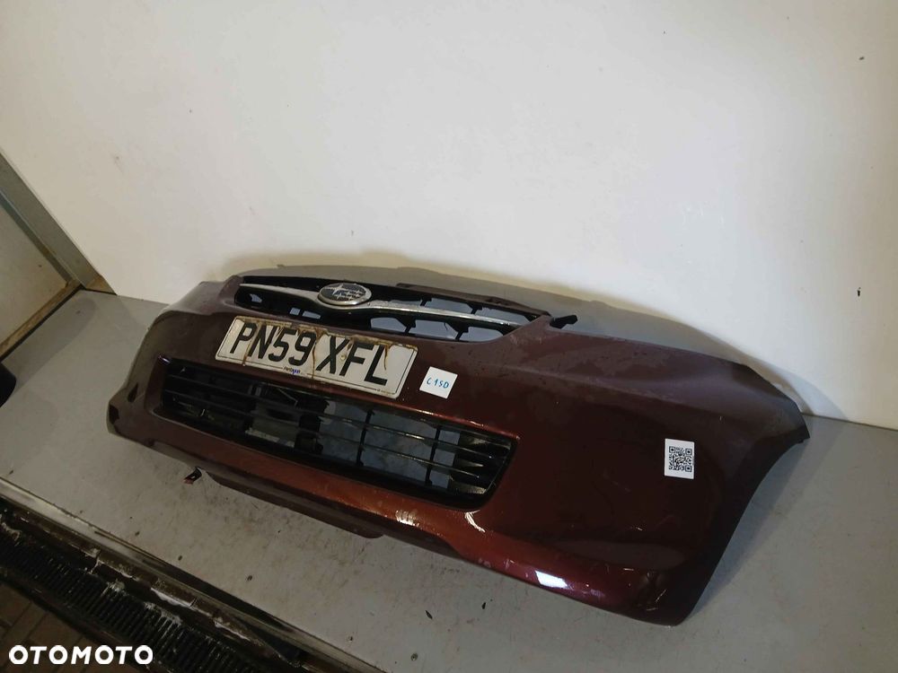 ^ ZDERZAK PRZÓD PRZEDNI SUBARU JUSTY WIŚNIA WIŚNIOWY - 3