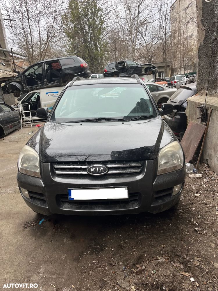 Dezmembrez KIA Sportage XE 2006 negru DOHC 16v valve - 8