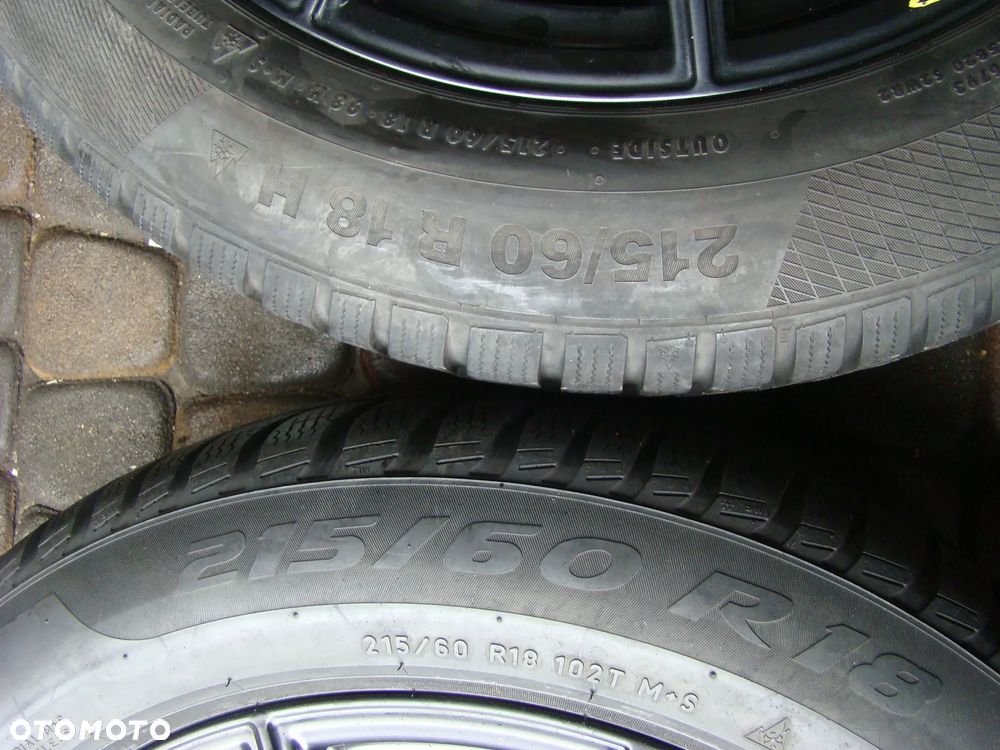 a38 5x112 Mercedes Benz GLA H247 GLB X247 6,5Jx18 215/60 zima czujniki - 9